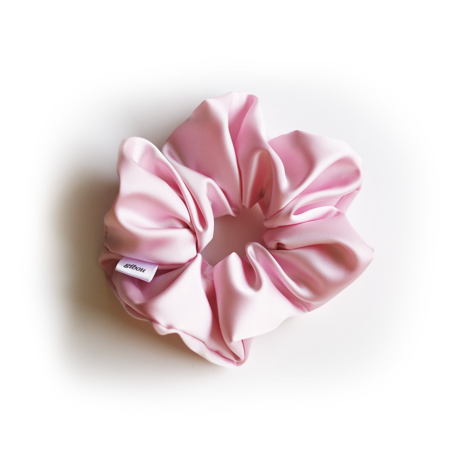 Chouchou large en satin certifié