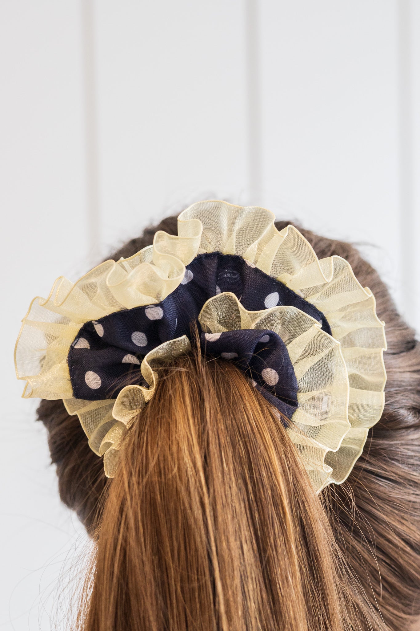 Ruffled scrunchie