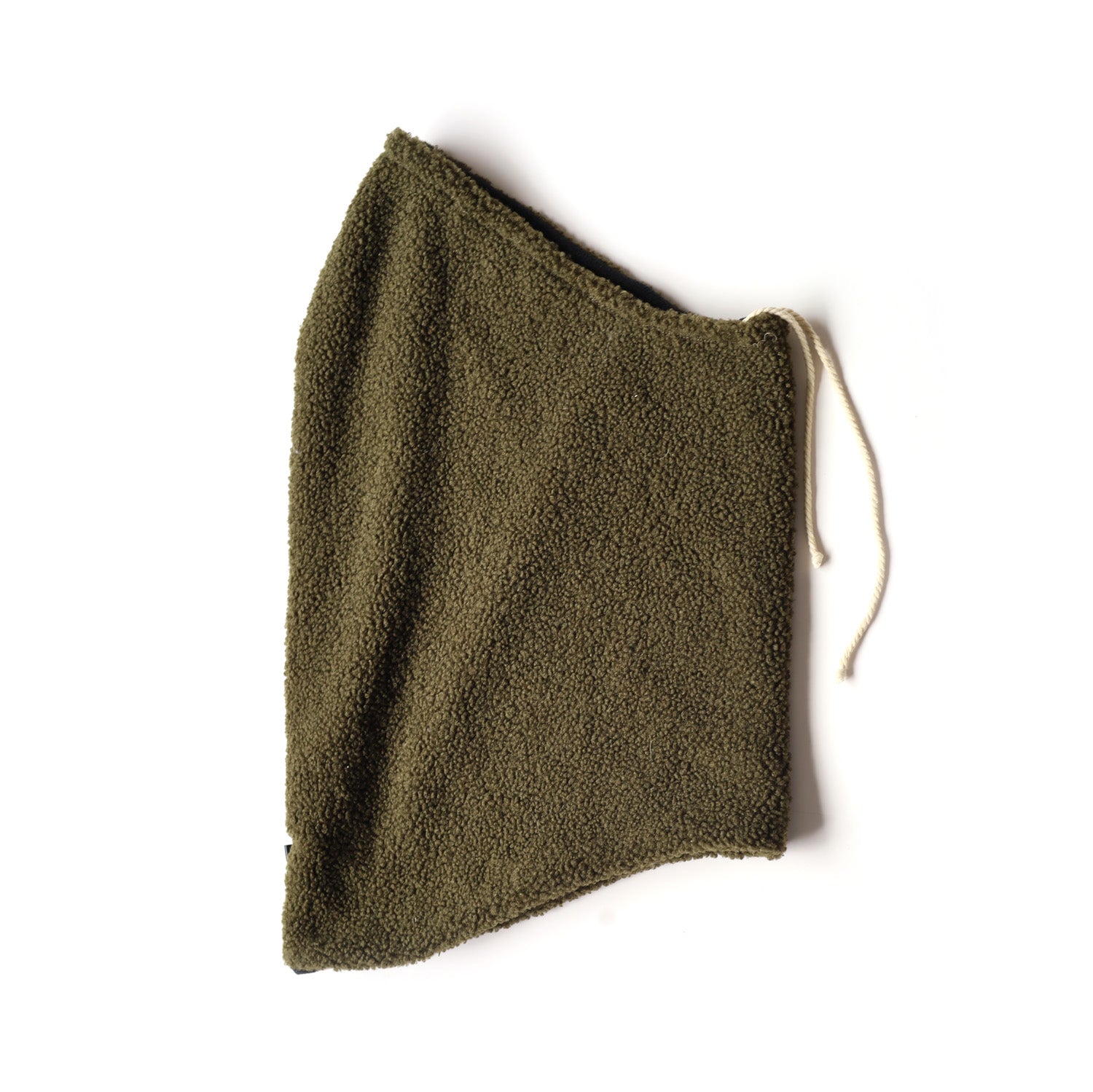 Reversible Black Hooded Neckwarmer