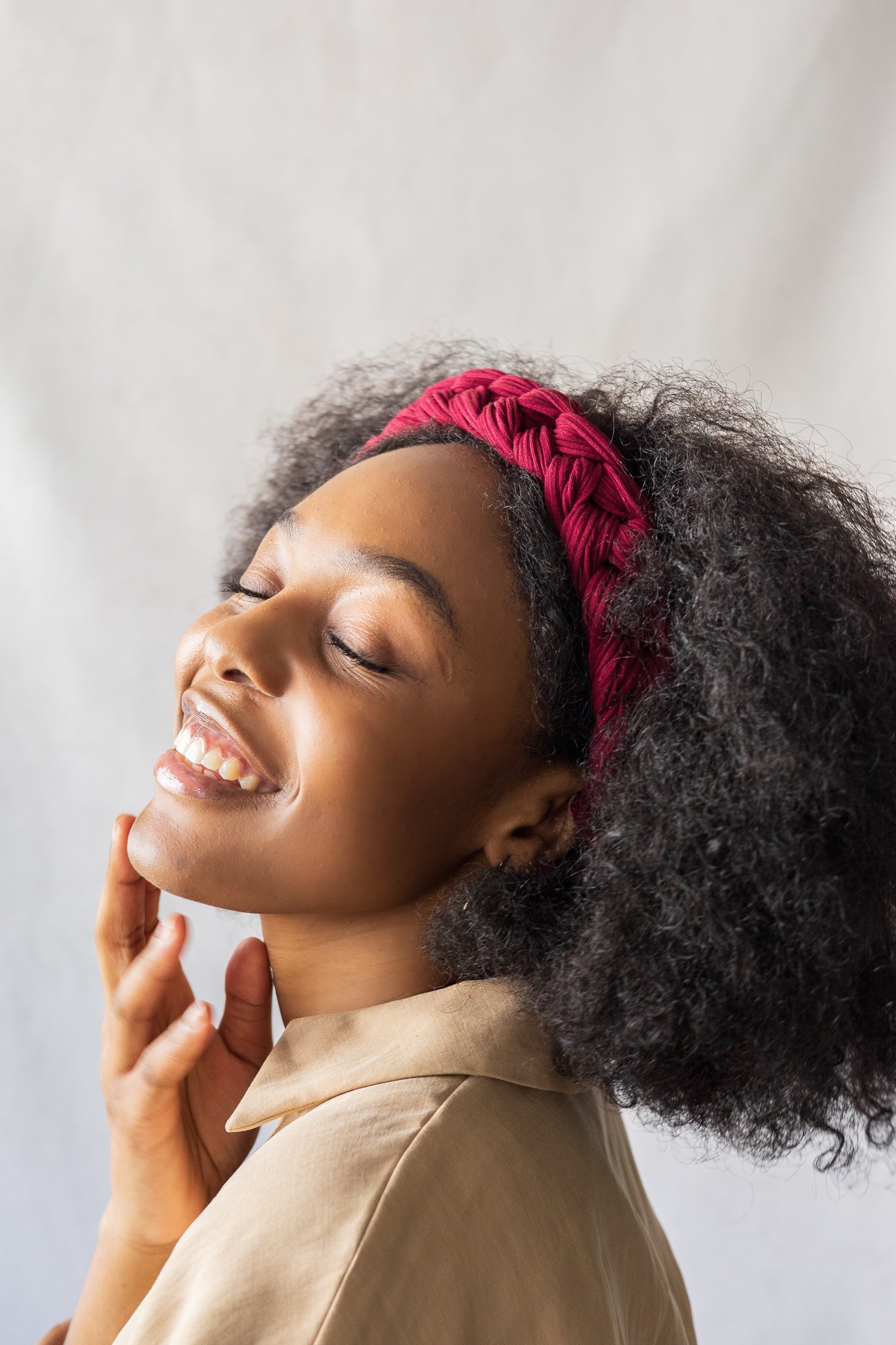 Bamboo braided headband