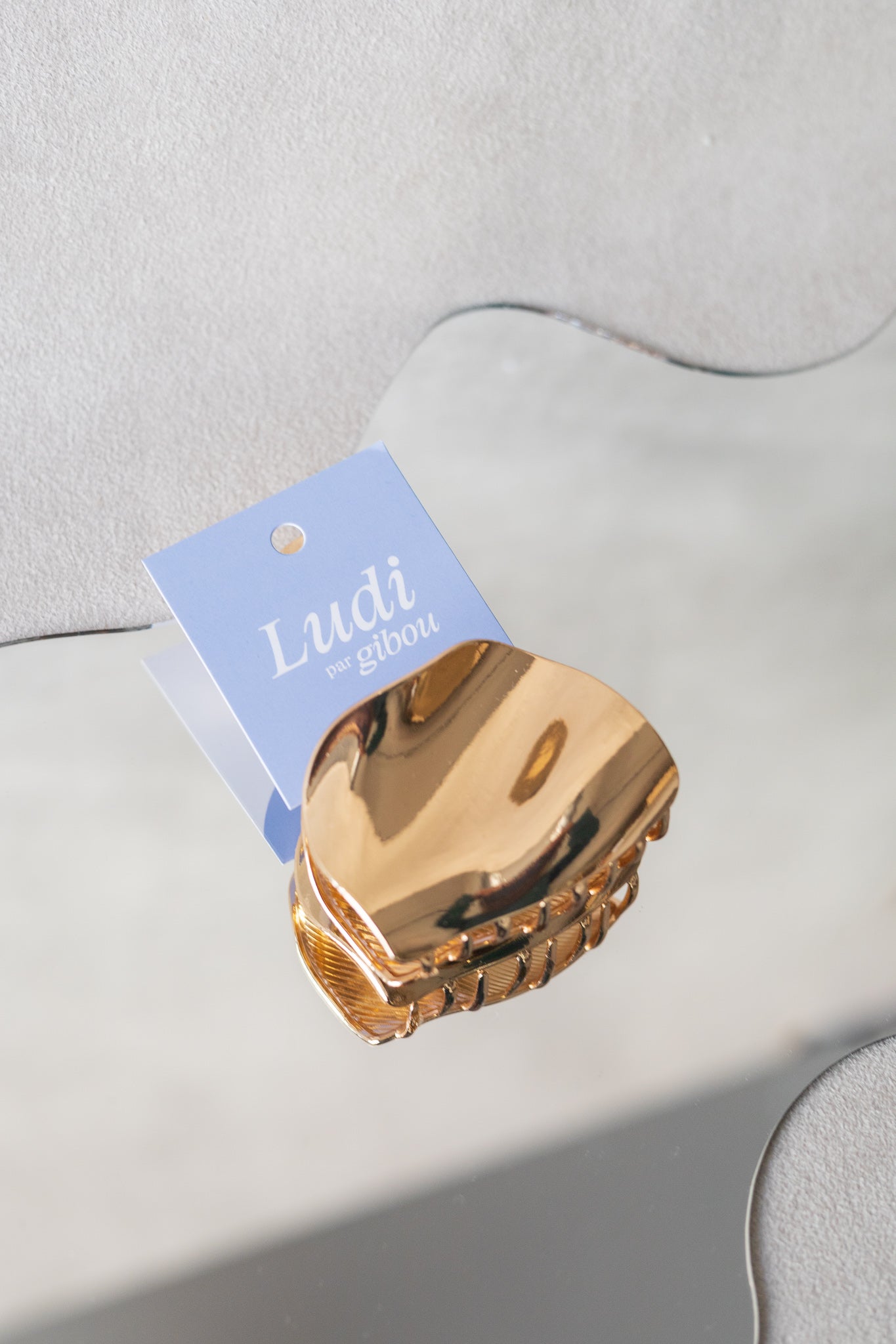 Ludi metallic hair clip