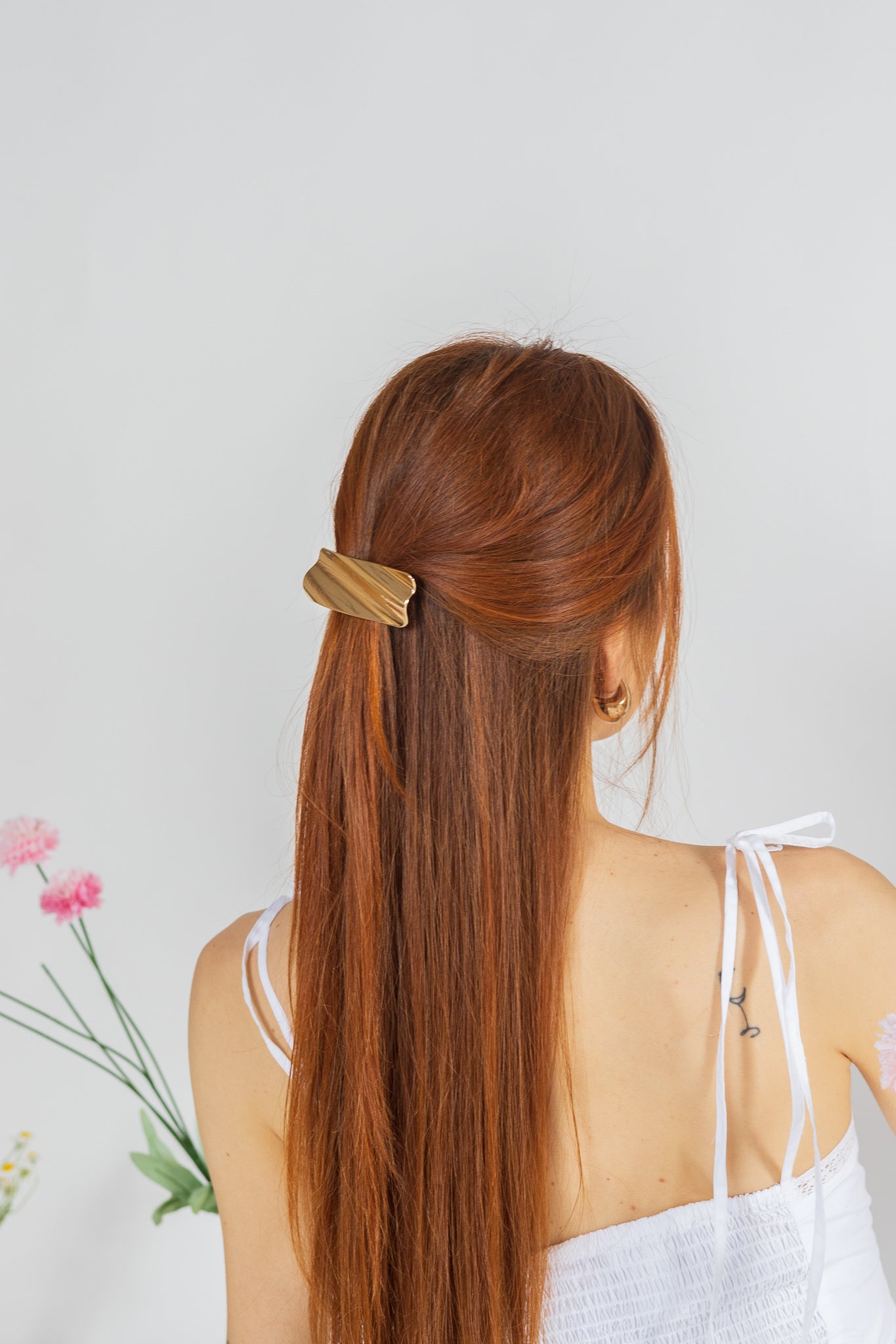 Barrette à cheveux métallique Ludi