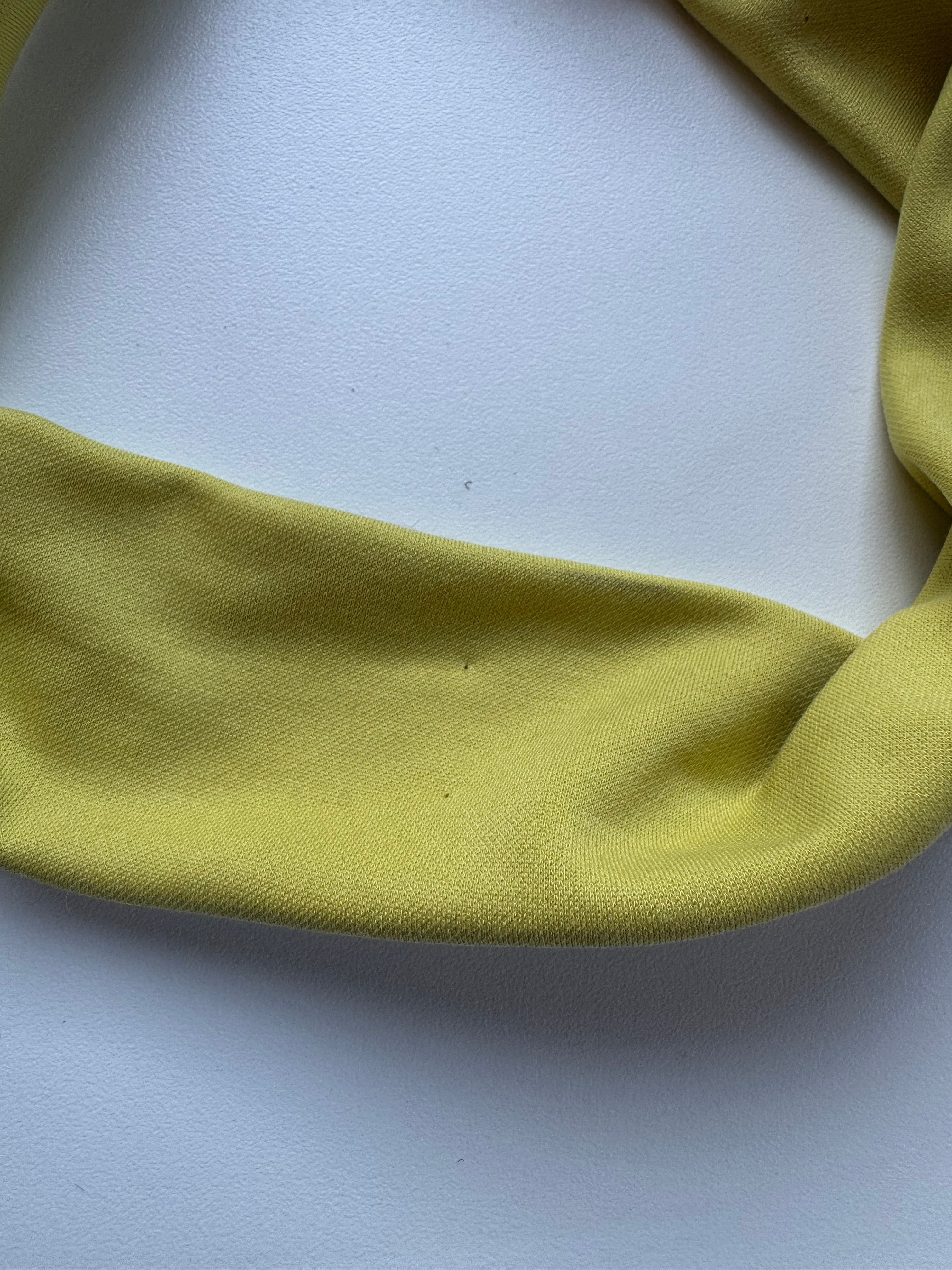 Imparfait - Bandeau à torsader vert citron