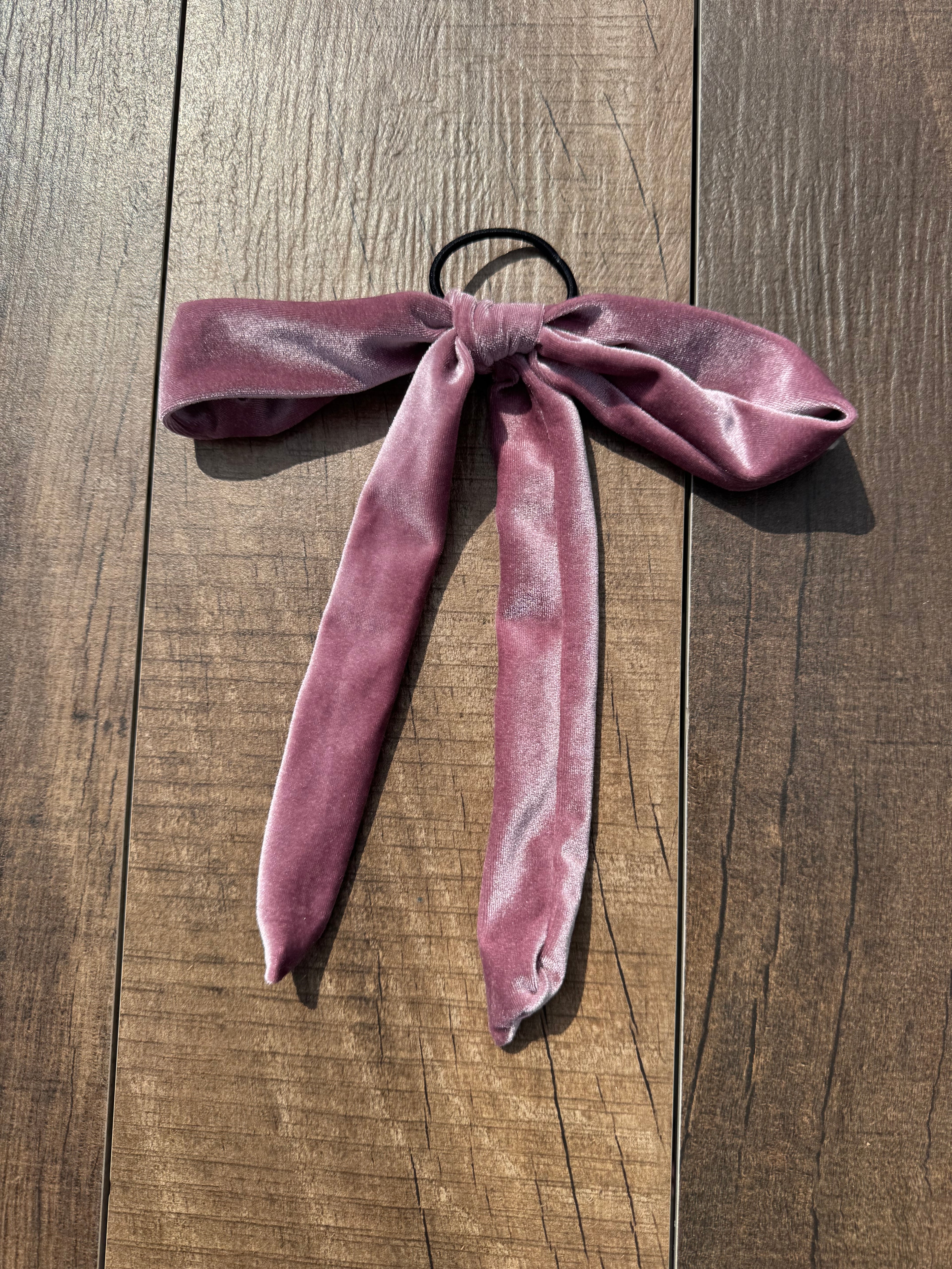 Échantillon - Couette en velours rose sur élastique