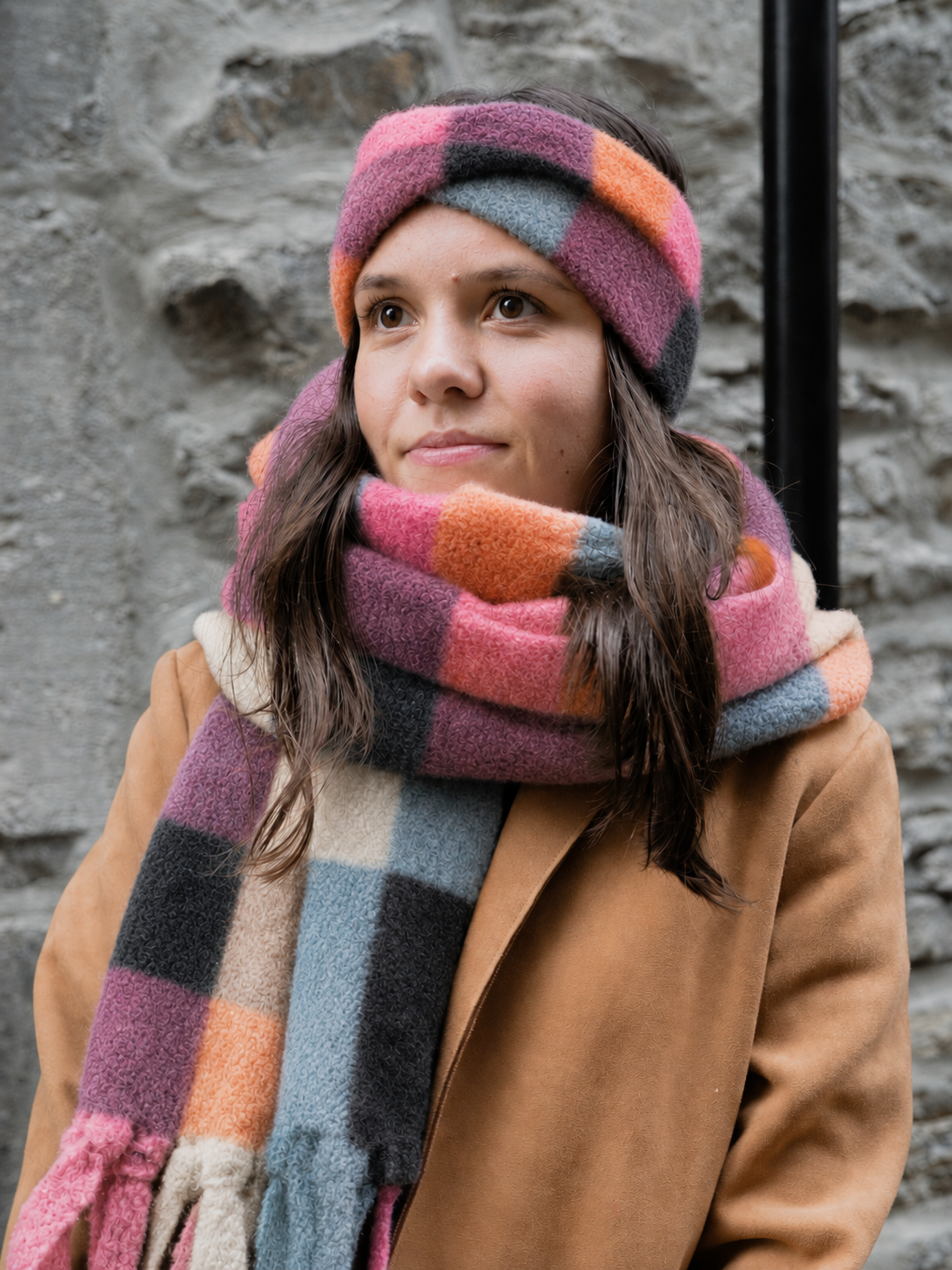 Bandeau molletonné bouclé