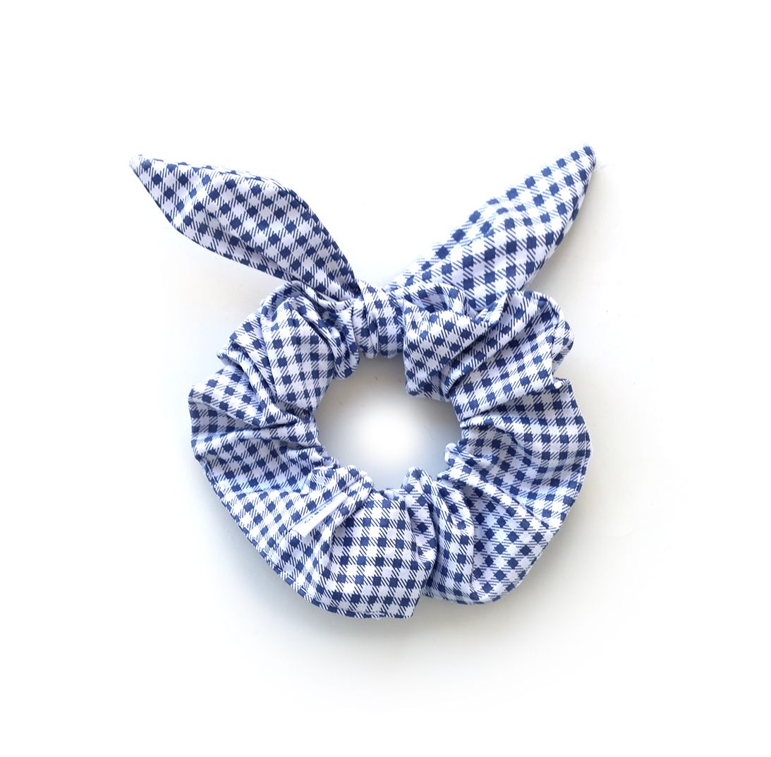 Curly printed scrunchie