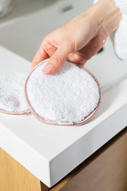 Reusable makeup remover wipes (set of 3)