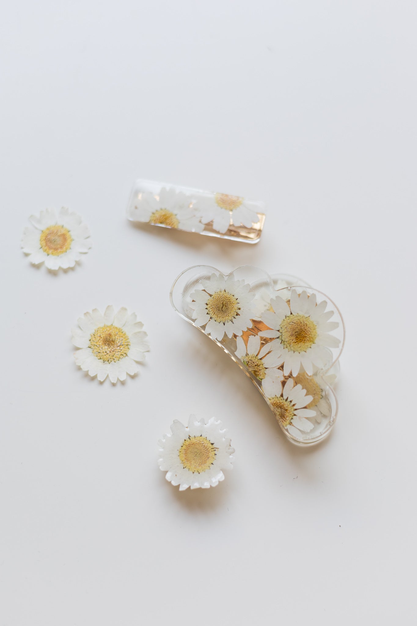 Pince nuage avec fleurs séchées