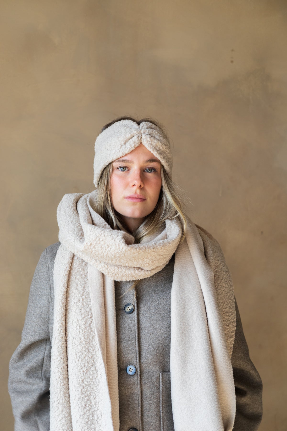 Bandeau molletonné bouclé