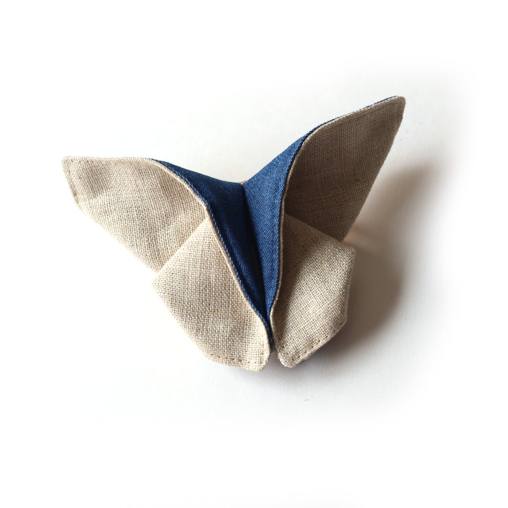 Barrette Papillon Origami