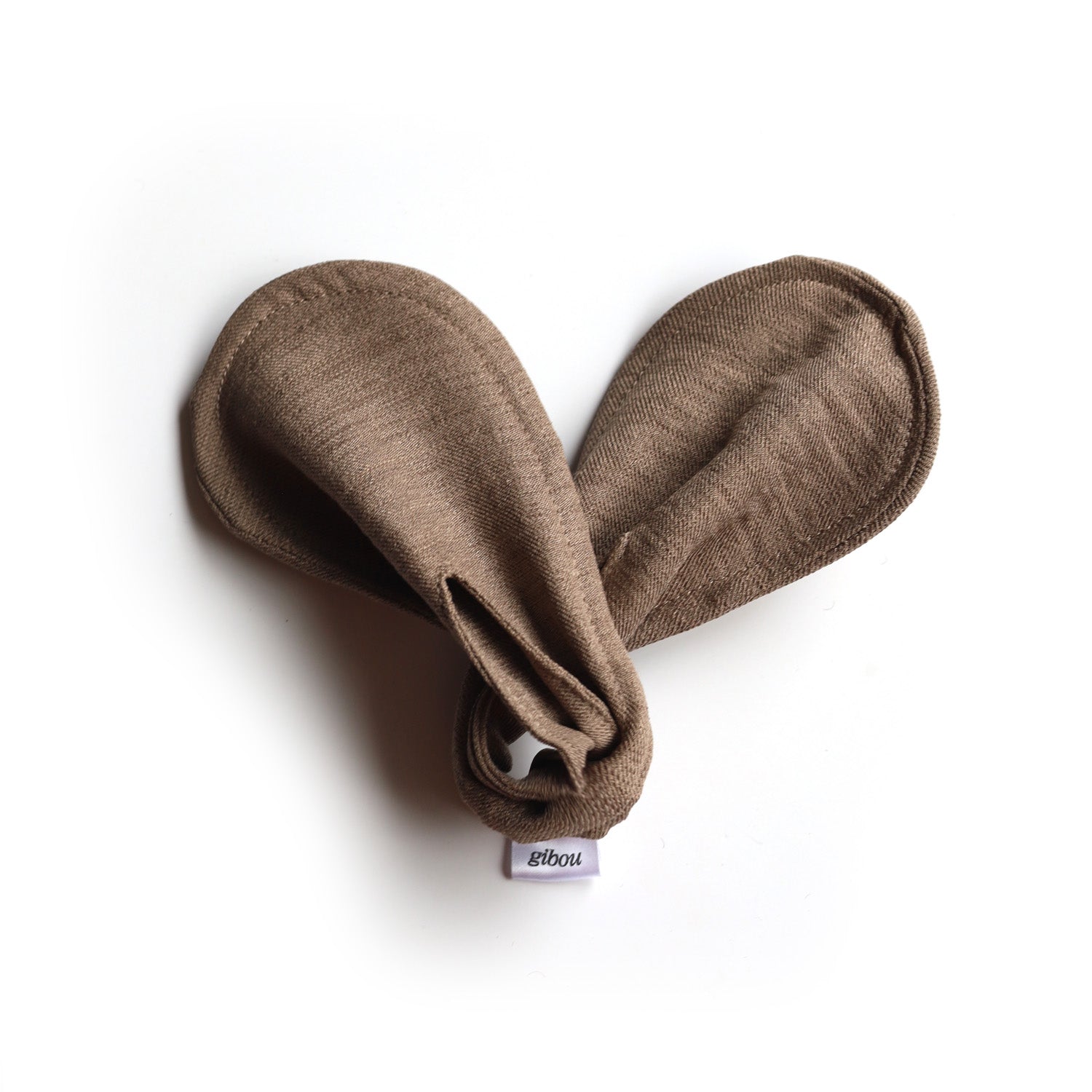 Accessoire à chignon en tissu revalorisé