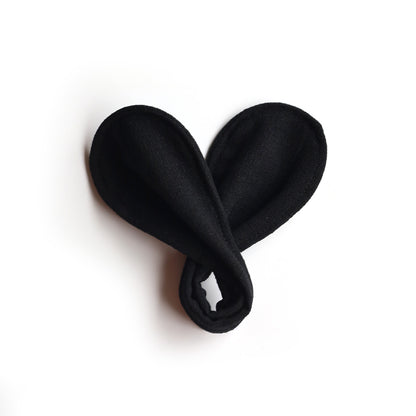 Accessoire à chignon en tissu revalorisé