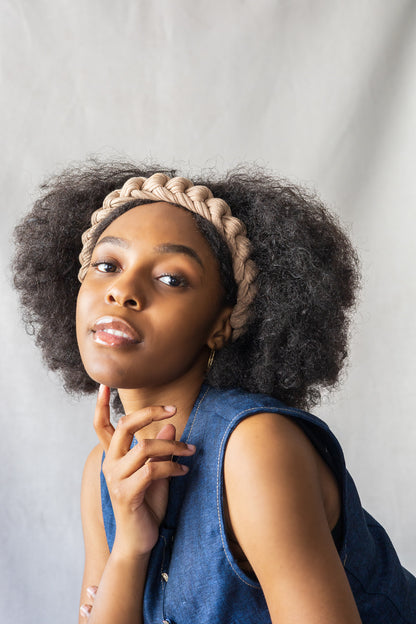 Bamboo braided headband