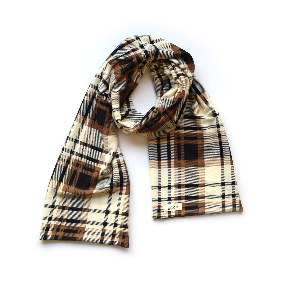Foulard à motif tartan