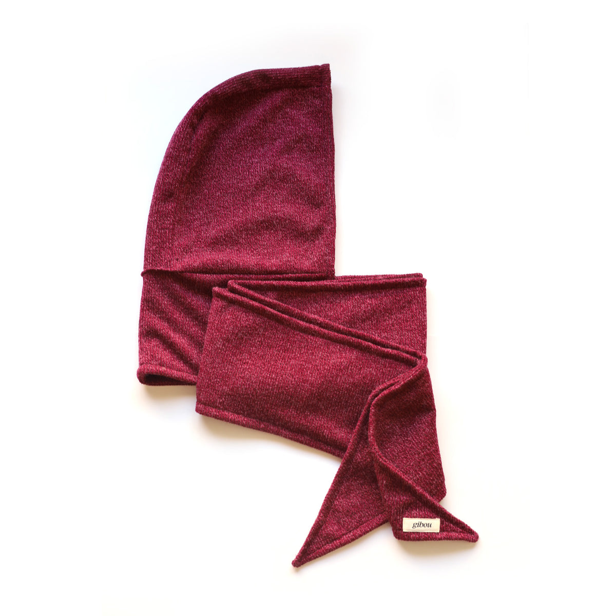 Capuche foulard en tissu revalorisé