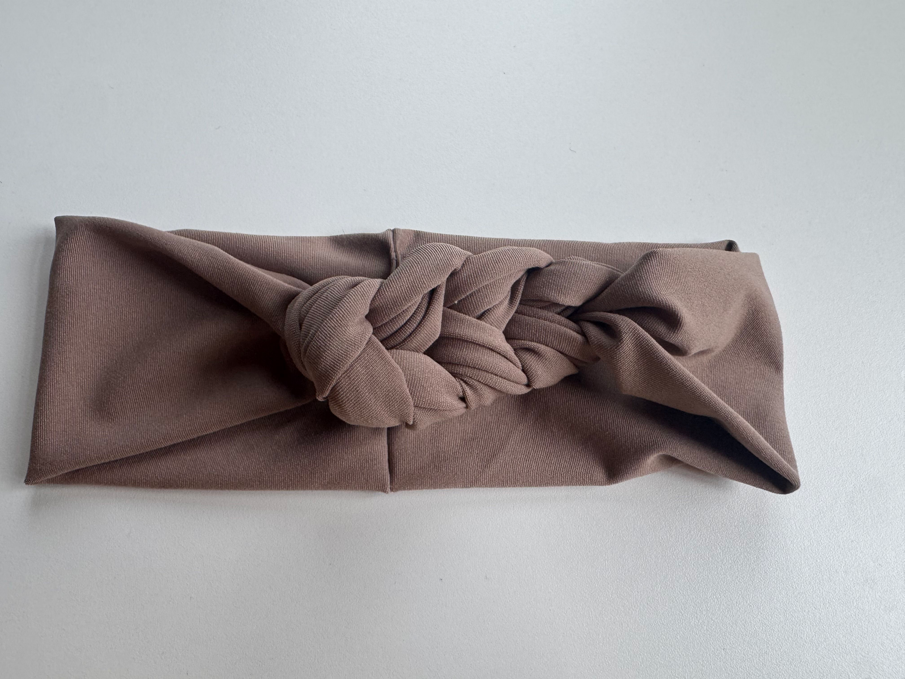 Échantillon - Bandeau 3 noeuds taupe