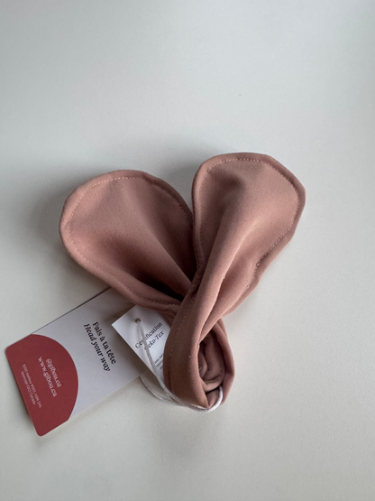 Imparfait - Accessoire à chignon vieux rose