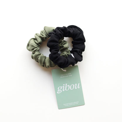 Technical Fabric Scrunchies Duo