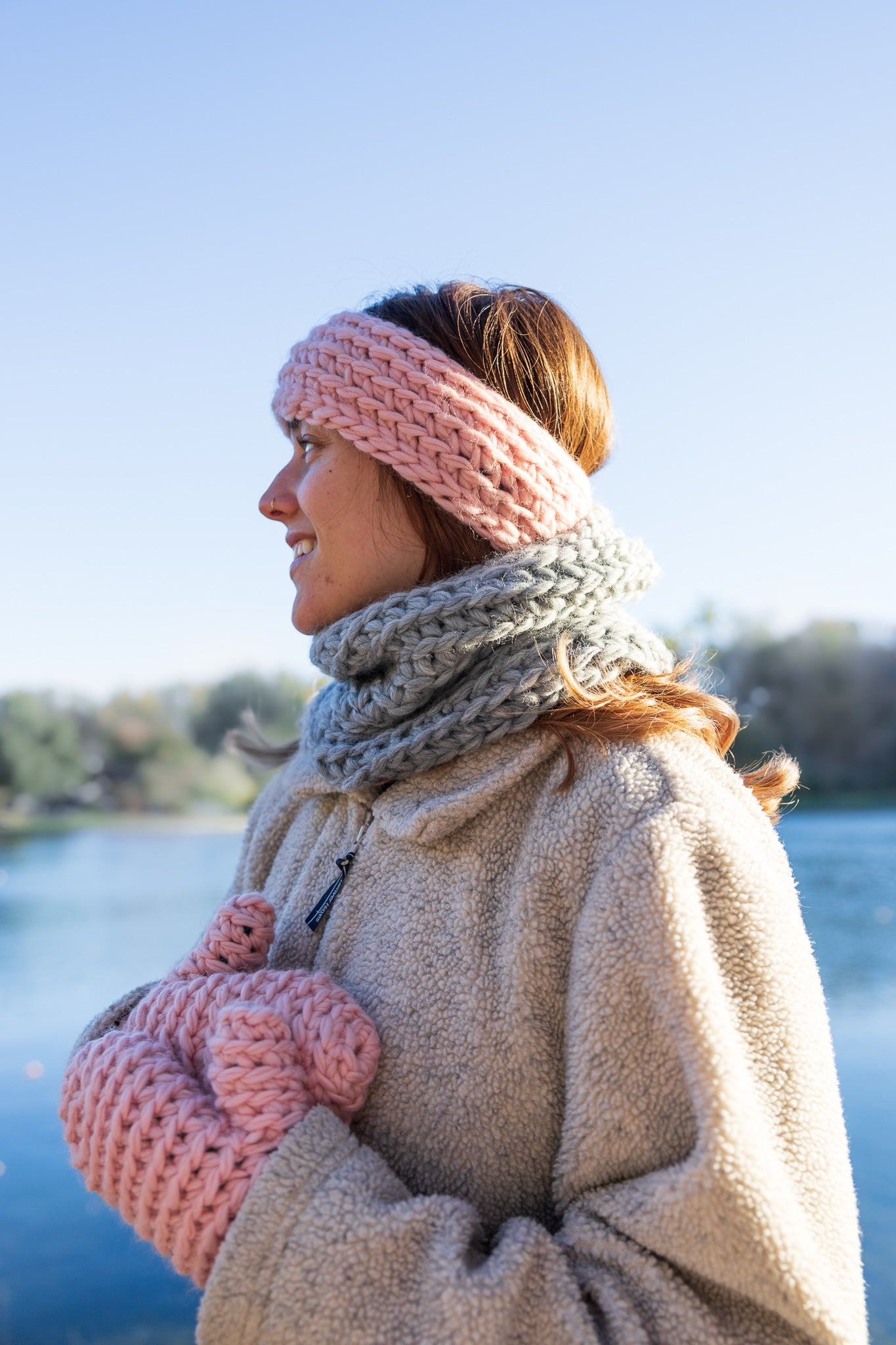 Hand-Knitted Headband