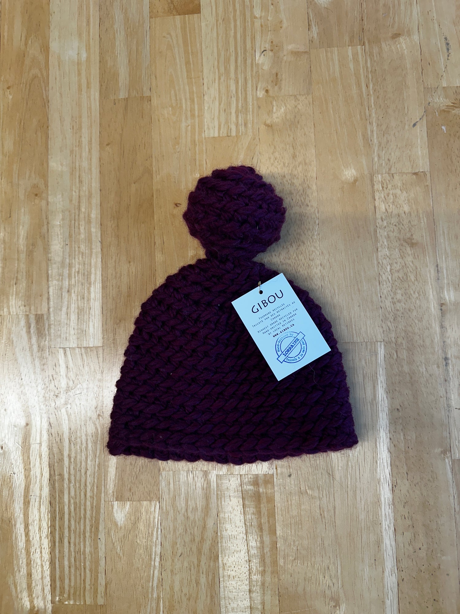 Échantillons - Tuque tricotée pour enfant 7-10 ans