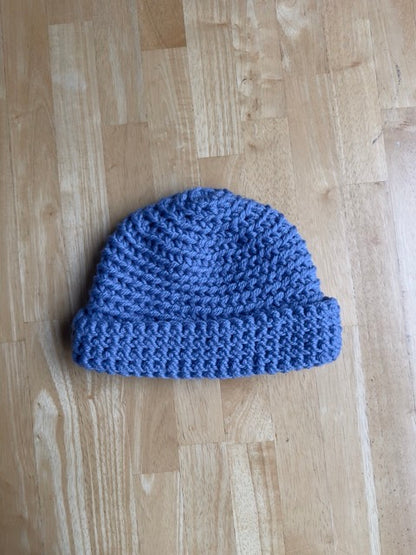 Échantillon - Tuque tricotée retournée