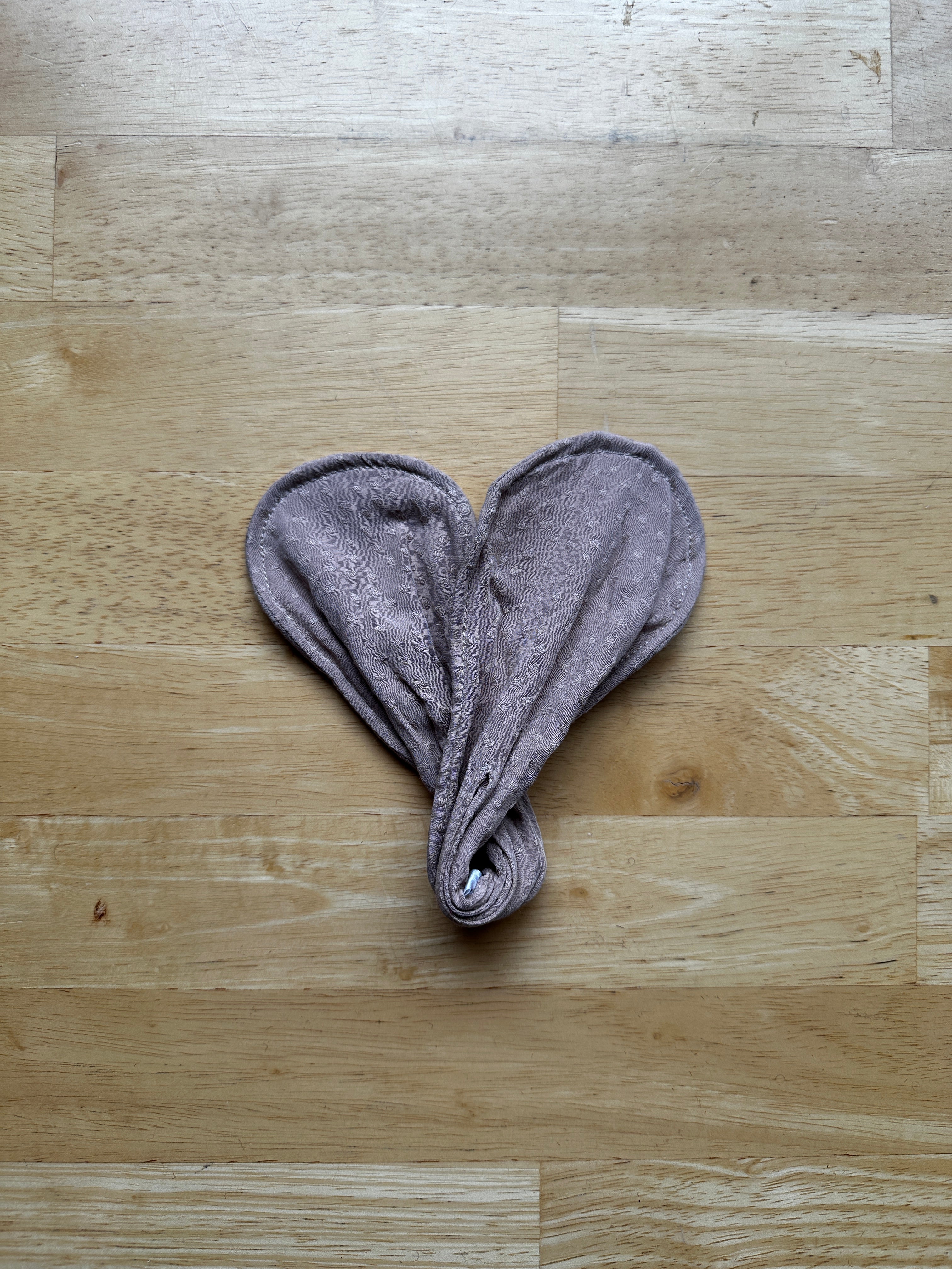 Imparfait - Chignon vieux rose