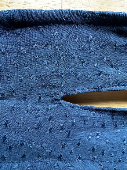 Imparfait - Chignon bleu marin