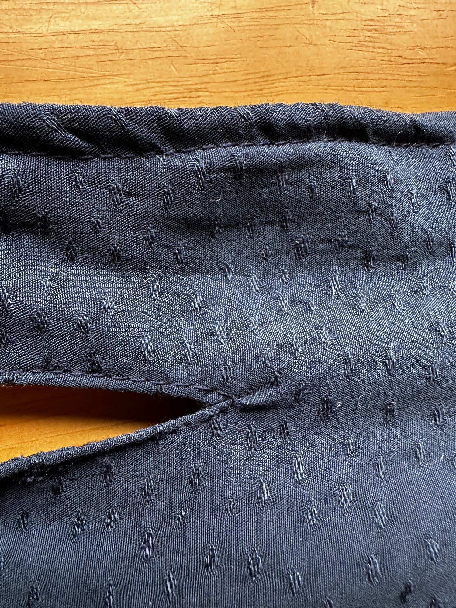 Imparfait - Chignon bleu marin