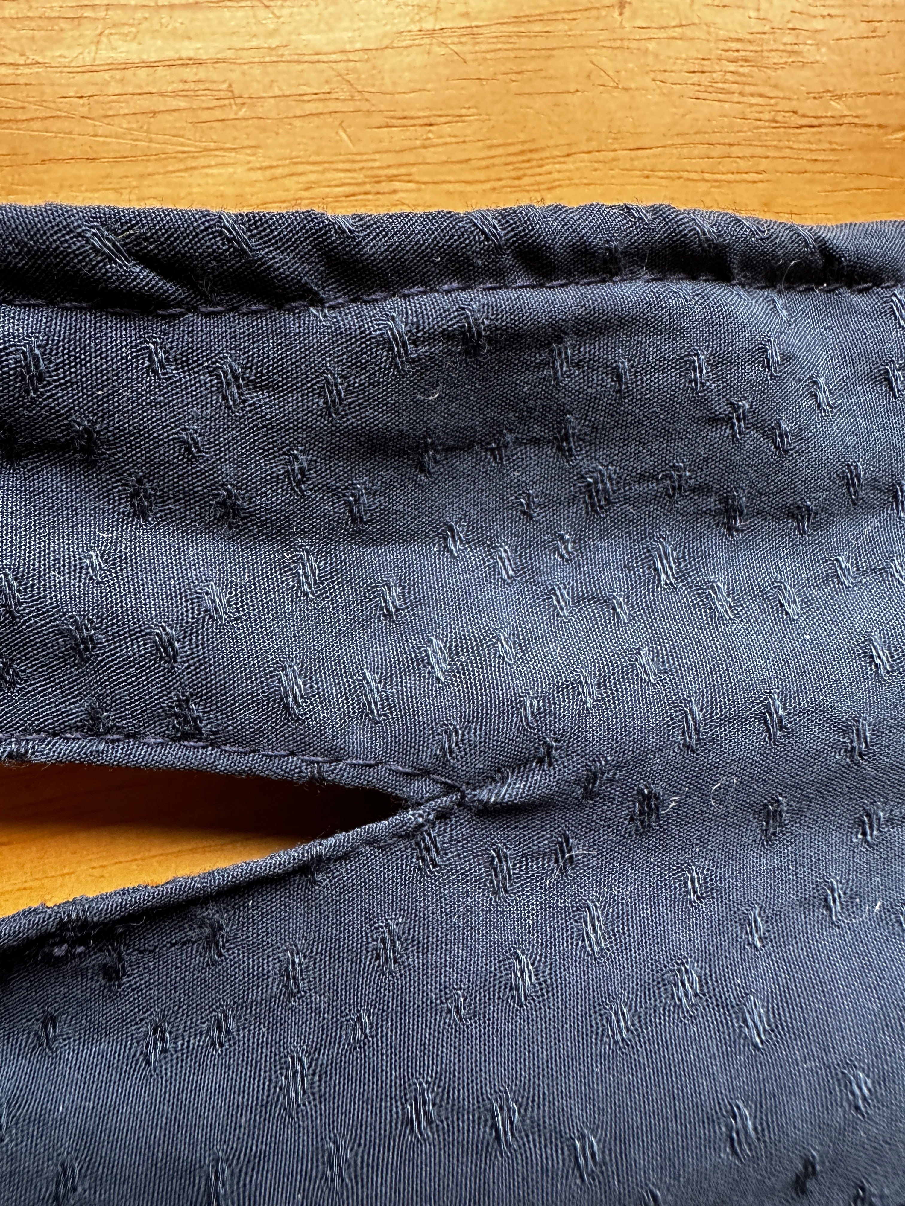 Imparfait - Chignon bleu marin