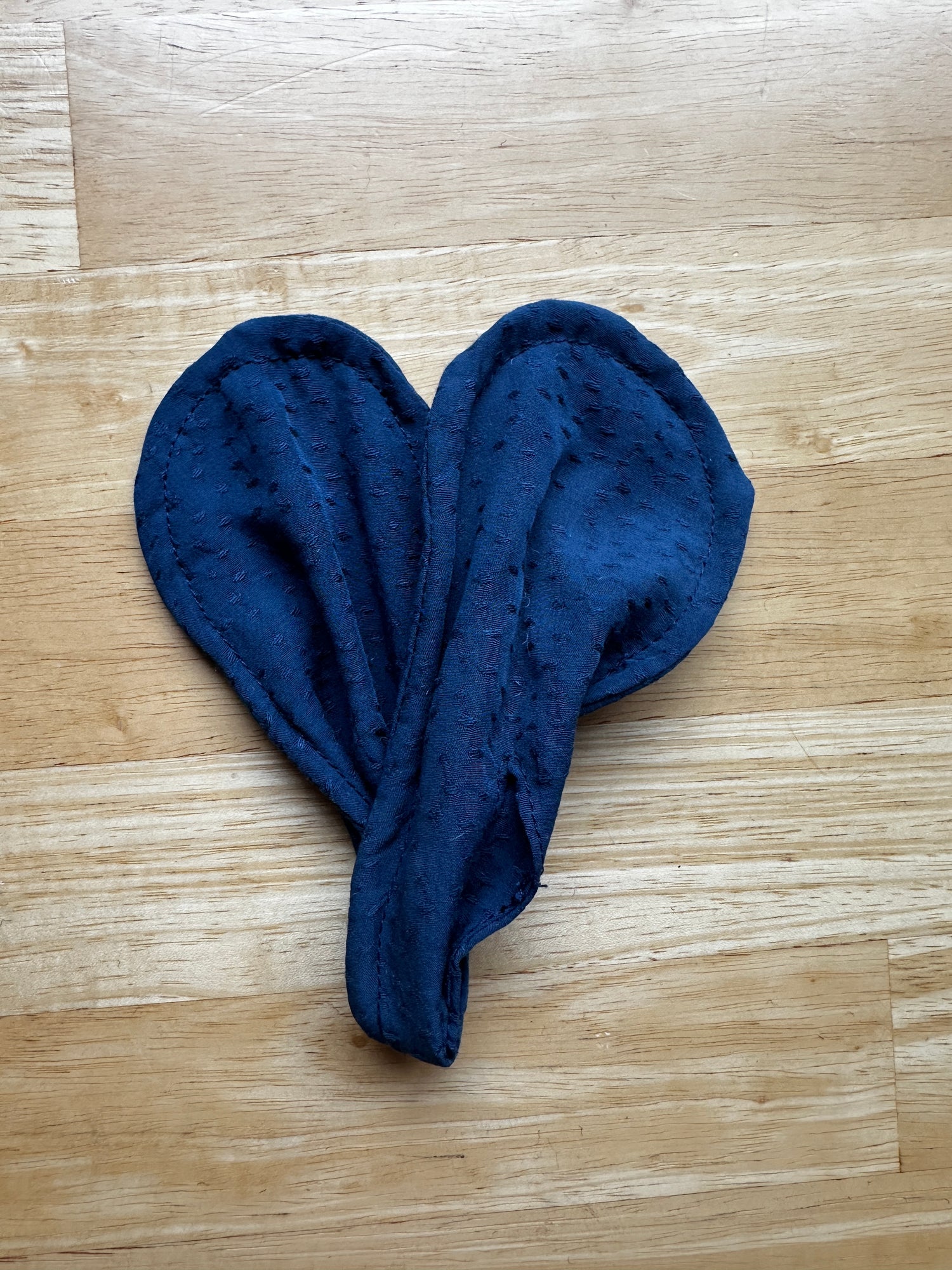 Imparfait - Chignon bleu marin