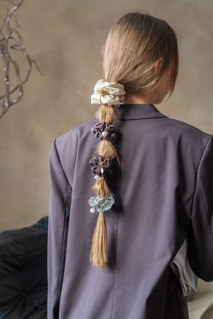 Charm scrunchie