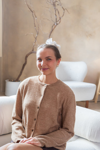 Organza ribbon scrunchie