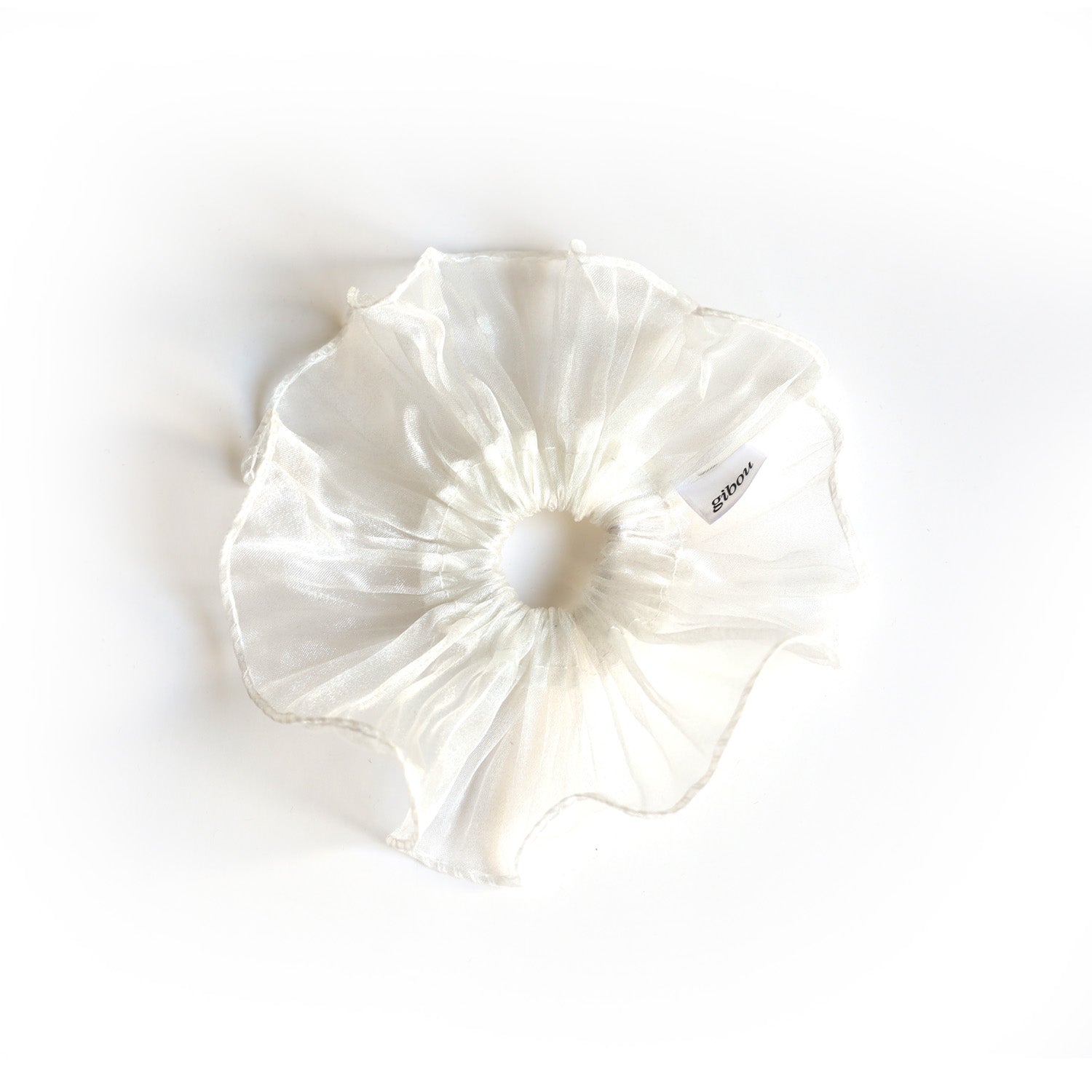 Organza ribbon scrunchie