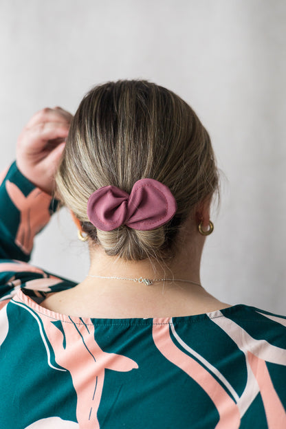 Échantillon - Accessoire à chignon vieux rose