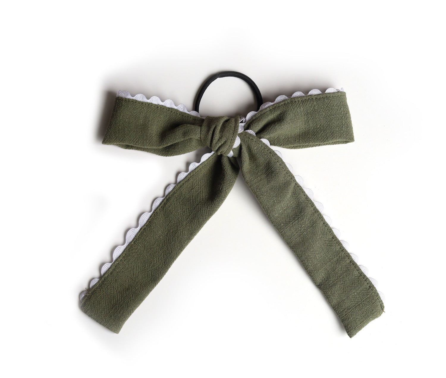 Loop on elastic with trim
