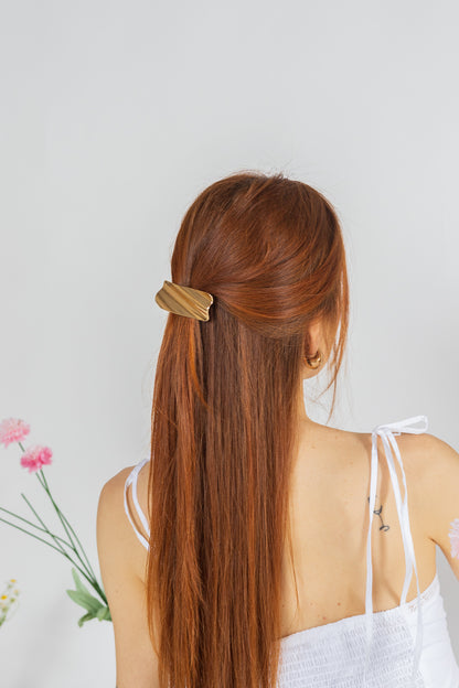 Barrette à cheveux métallique Ludi