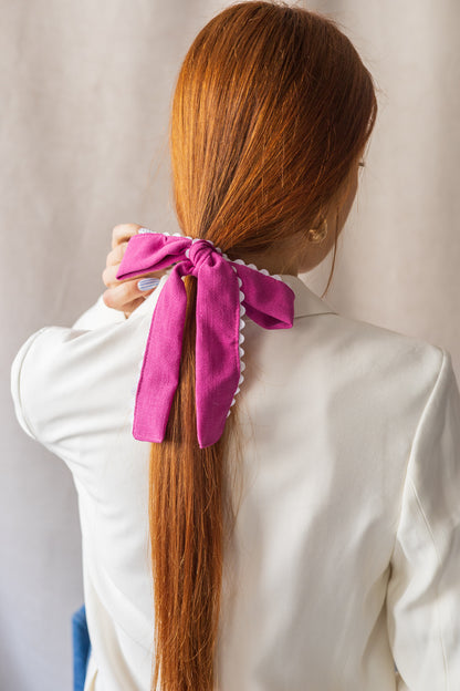 Loop on elastic with trim