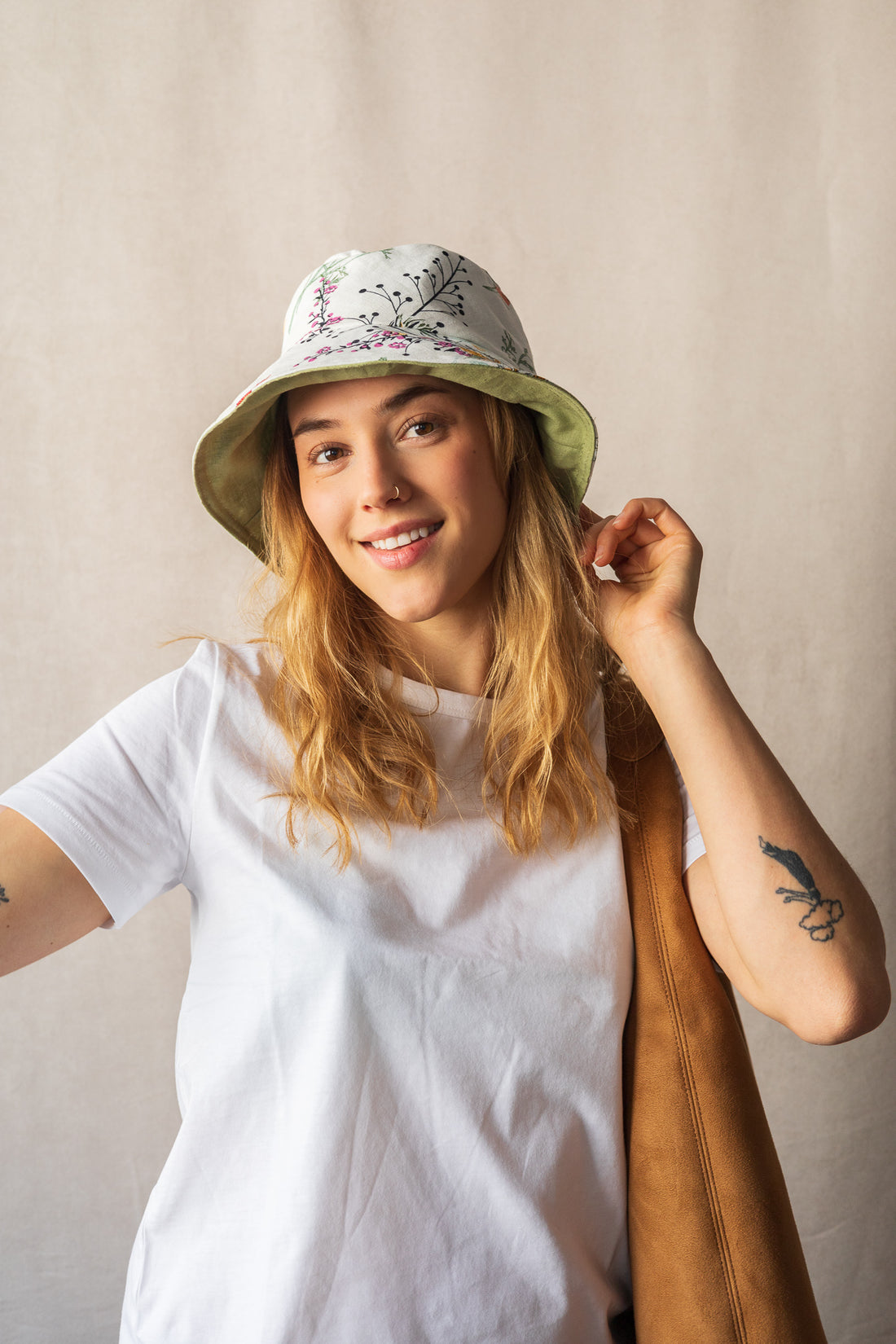 Le chapeau bob réversible