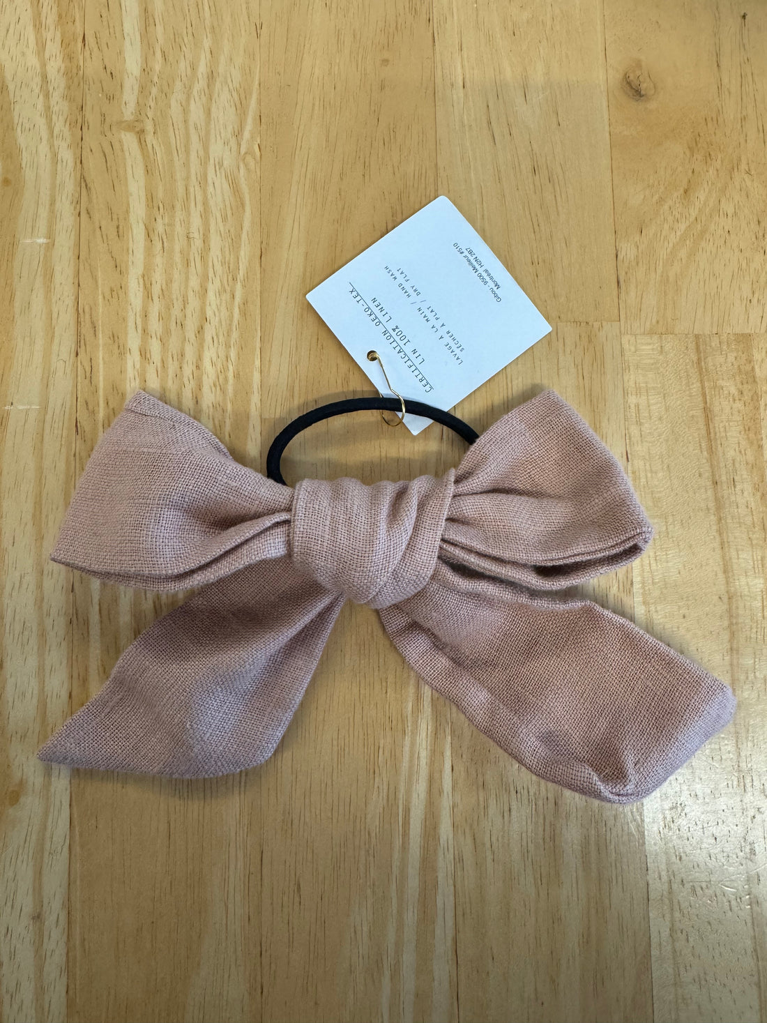 Échantillon - Boucle en lin