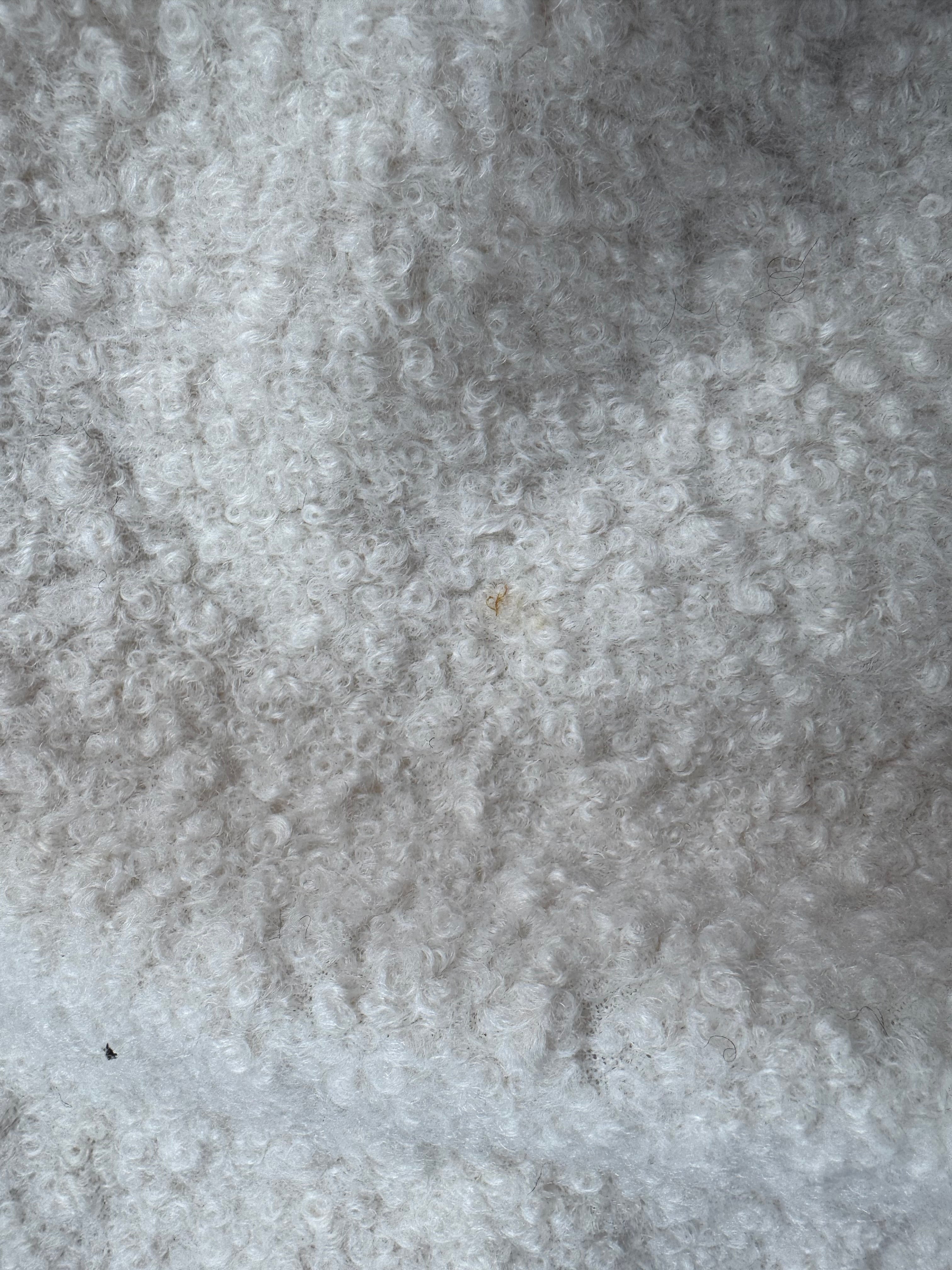 Imparfait - Foulard à franges crème