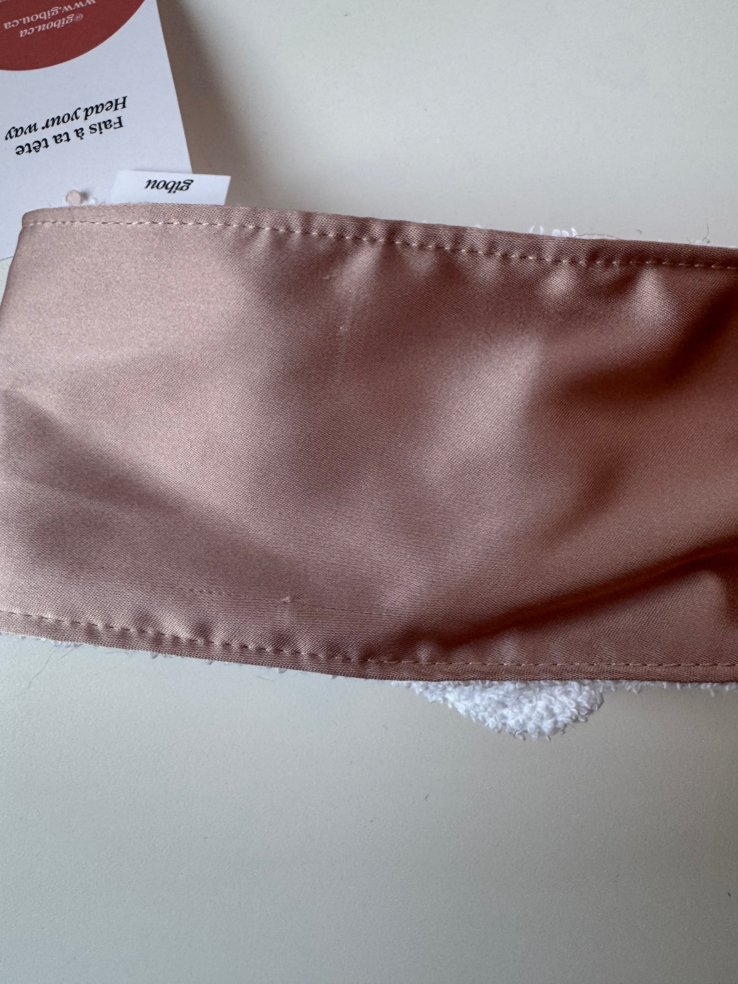 Échantillon - Bandeau pour prendre soin de soi