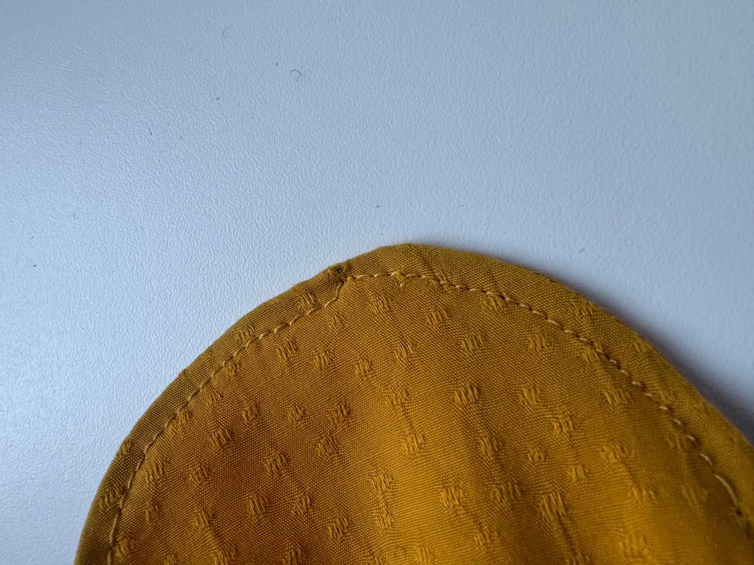 Imparfait - Accessoire à chignon jaune