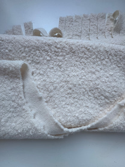 Imparfait - Foulard crème avec trou