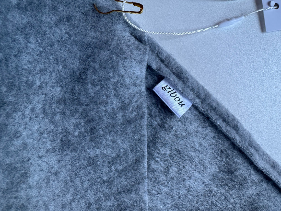 Échantillon - Bandana gris ultra-doux