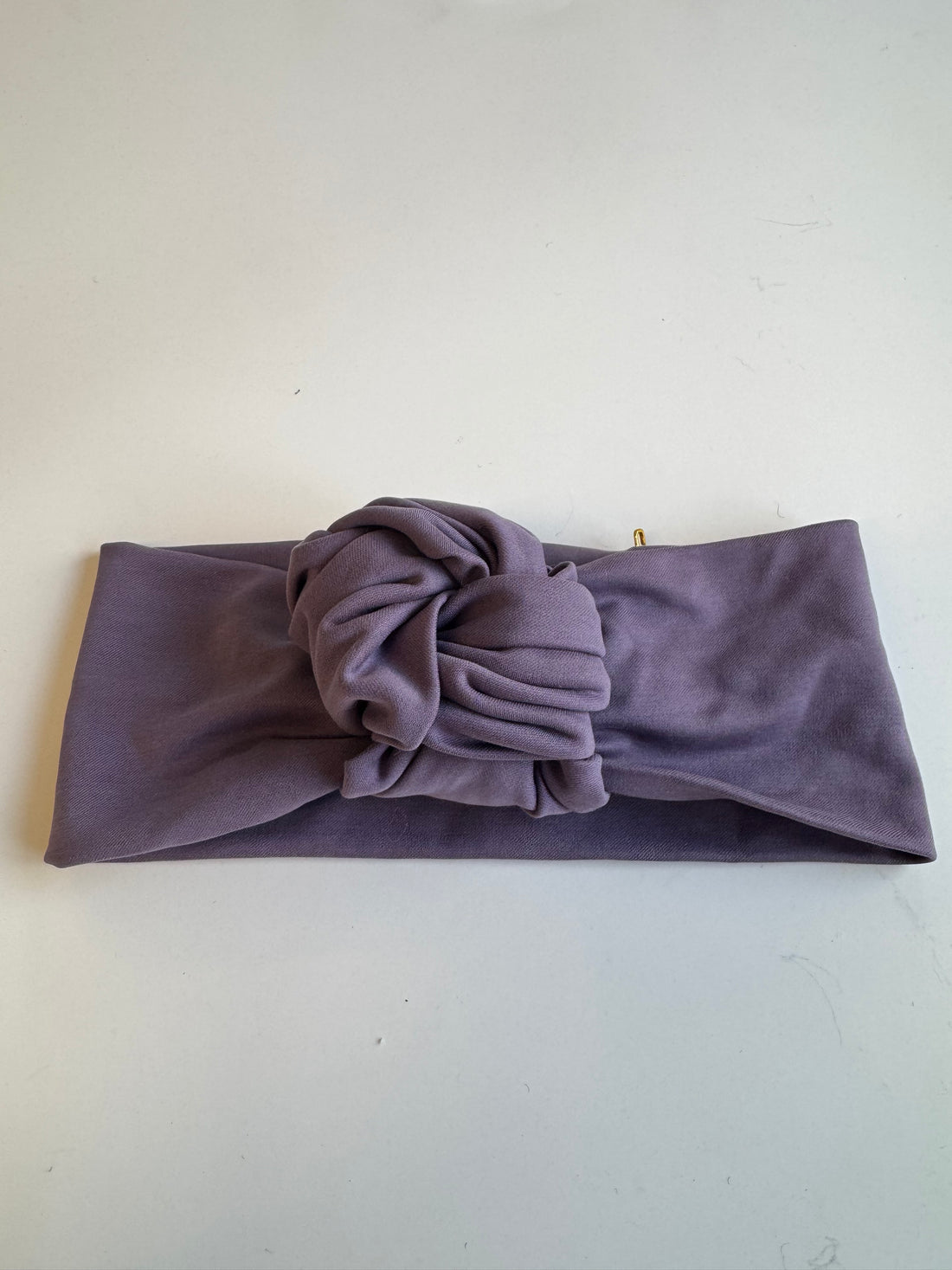 Échantillon - Bandeau à nœud lavande