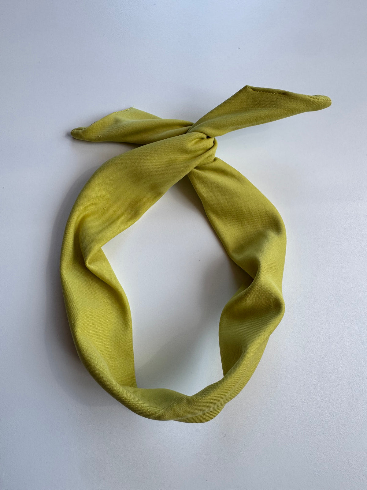 Échantillon - Bandeau à torsader vert lime