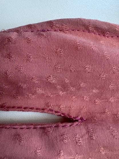 Échantillon - Accessoire à chignon rose pétale
