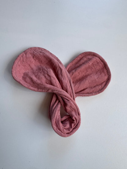 Échantillon - Accessoire à chignon rose pétale