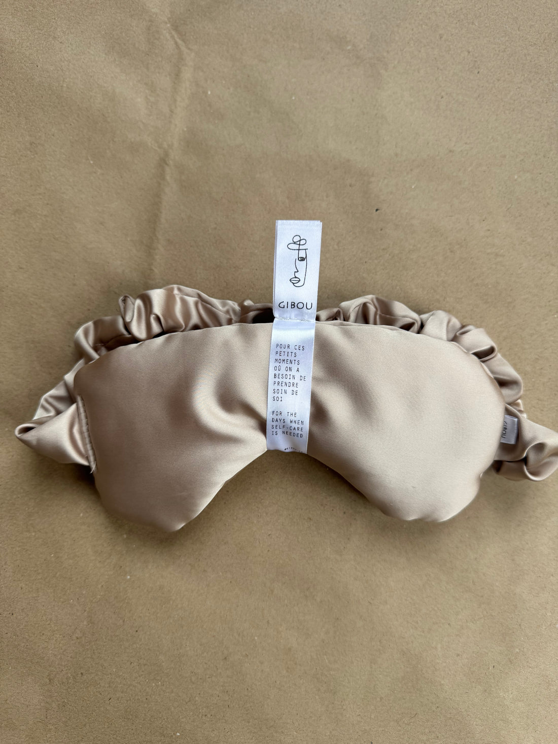 Imparfait - Masque de sommeil champagne