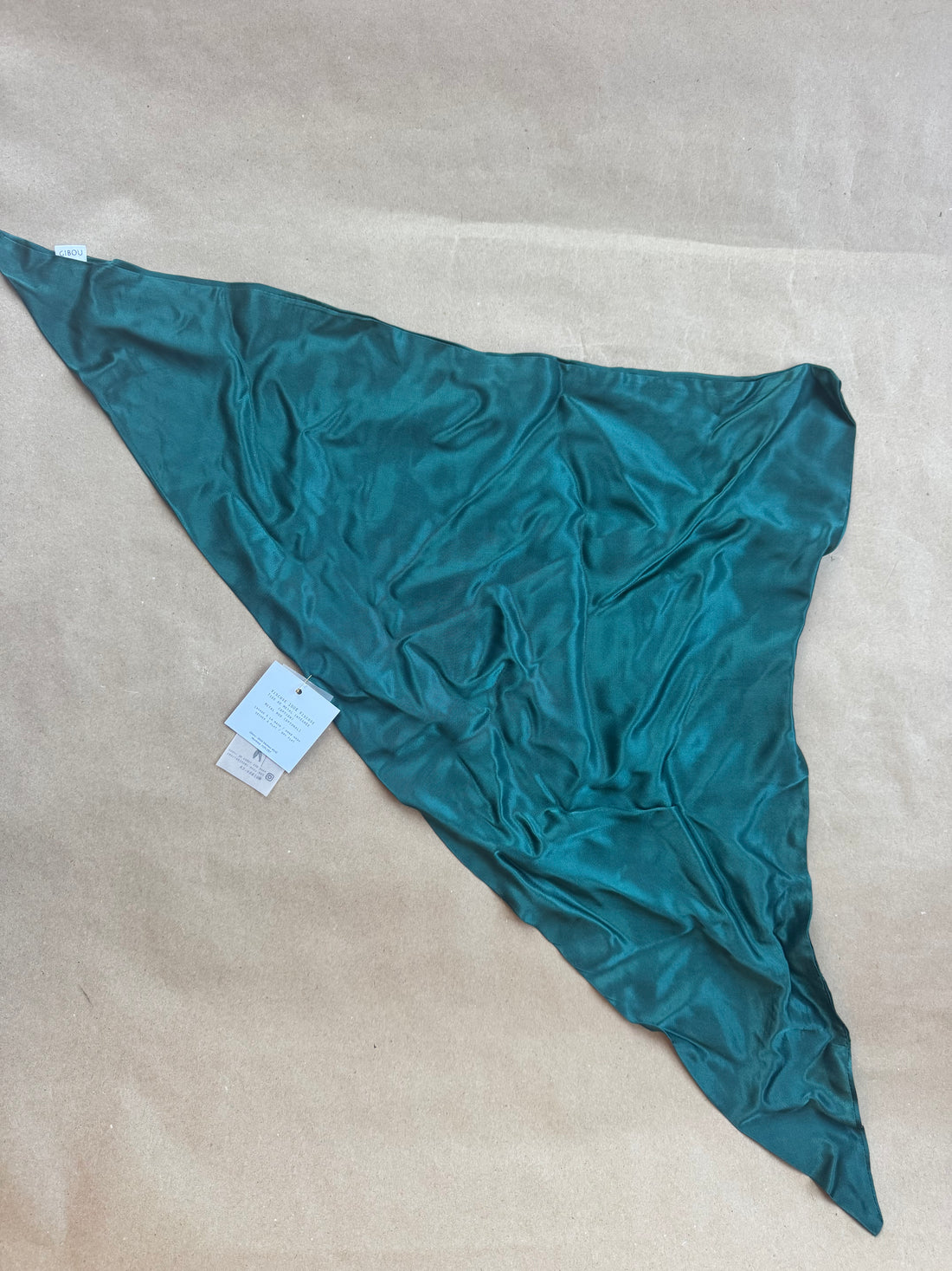 Échantillon -  Foulard multifonctionnel émeraude